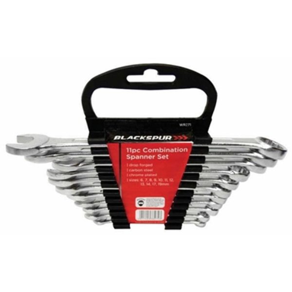 BLACKSPUR COMB SPANNER SET 11PC