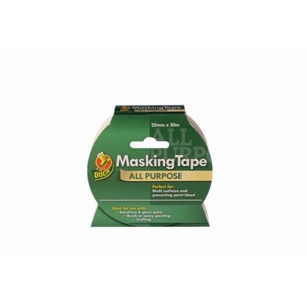 DUCK TAPE A/P MASKING TAPE 25MMX50M