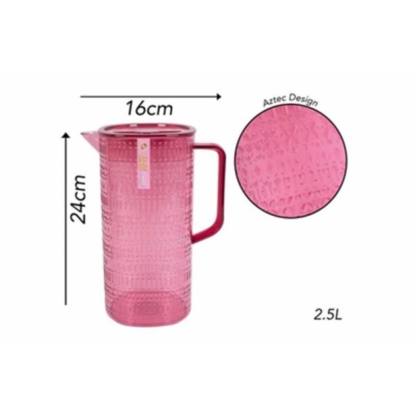 AZTEC PITCHER PINK 2.5L