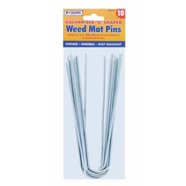 WEED MAT PINS U SHAPED