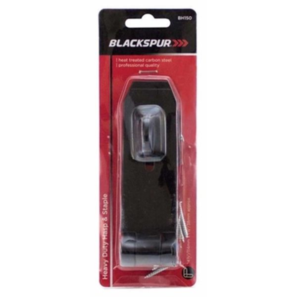 BLACKSPUR H/DUTY HASP & STAPLE