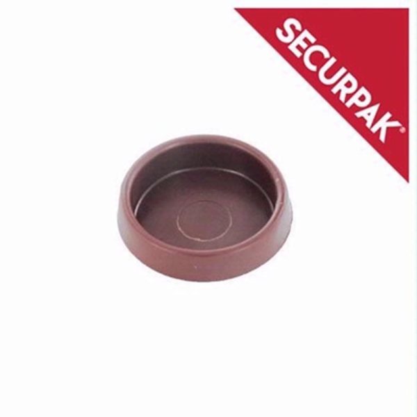 SECURPAK CASTOR CUP BROWN LARGE