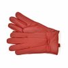 GLOVES LADIES LEATHER WITH BOW