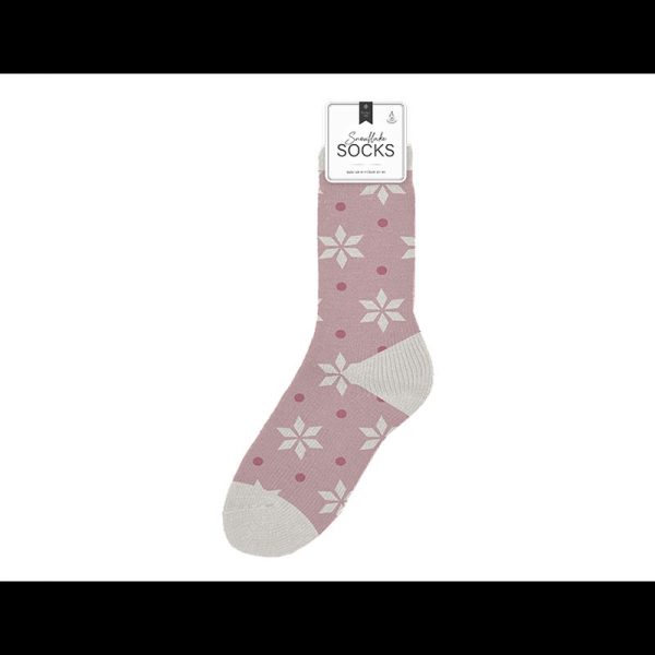 LADIES SNOWFLAKE THERMAL SOCKS