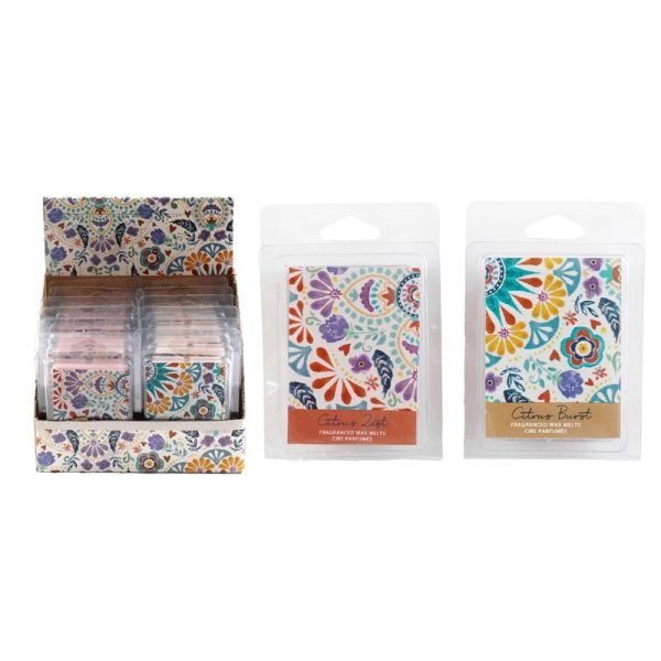 SUMMER TILE WAX MELTS 6PC