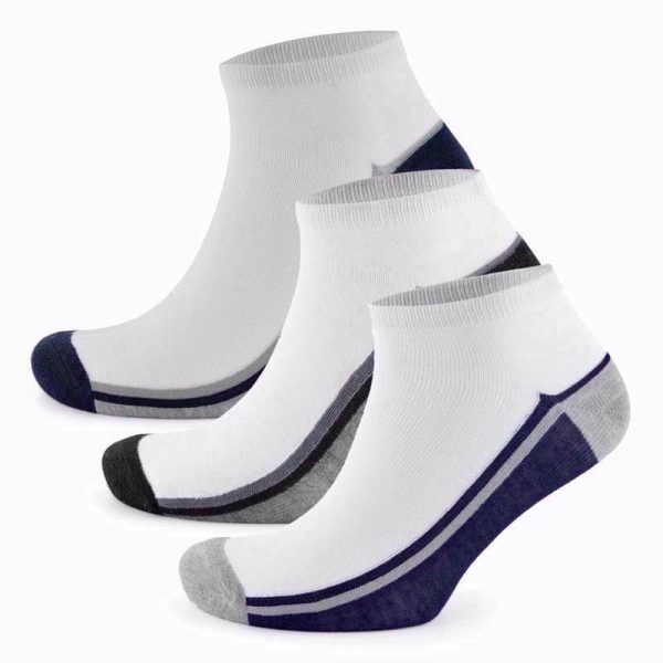 SOCK MENS TRAINER 3 SOCKS PACK OF 4