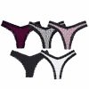 BRIEF LADIES 5 HIGH LEG BRAZILIAN ASSORTED BR741