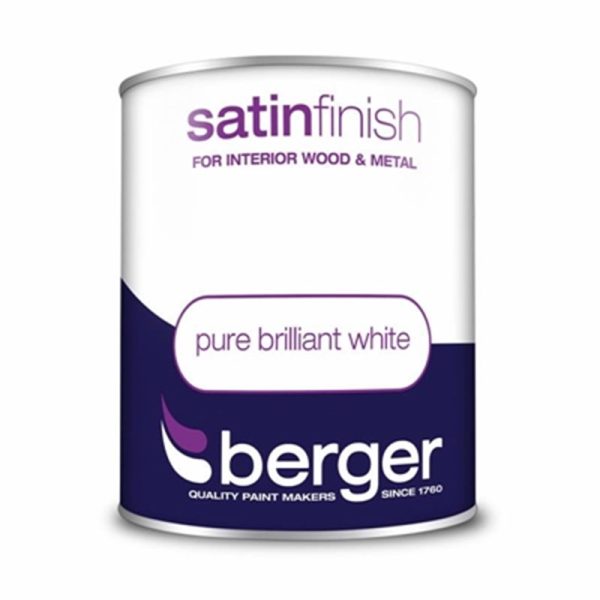 BERGER SATIN SHEEN 750ML WHITE