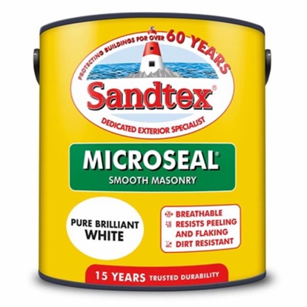 SANDTEX SMOOTH WHITE 2.5 LITRE