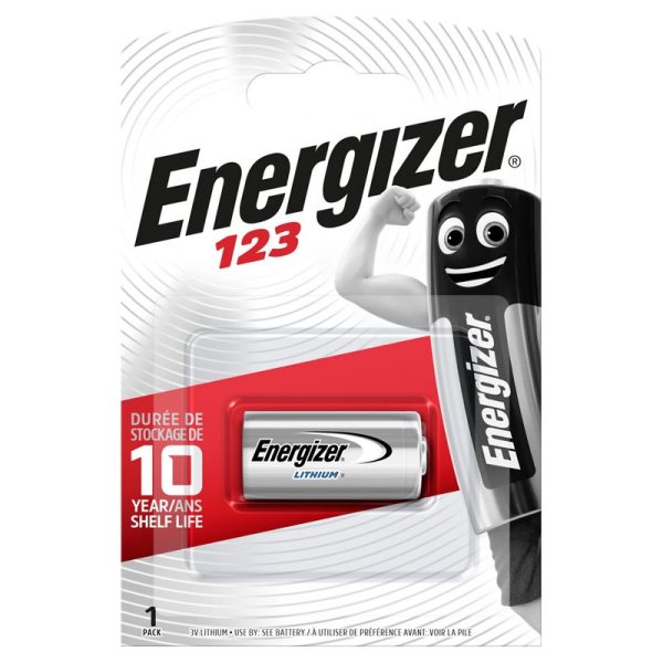 ENERGIZER CR123 LITHIUM 1PCE