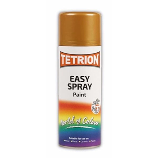 TETRION EASY SPRAY BRIGHT GOLD