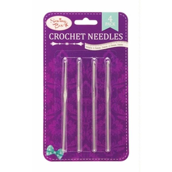 SEWING BOX CROCHET NEEDLES