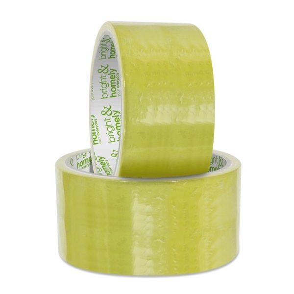 BRIGHT & HOMELY TAPE CLEAR 50M X 48MM PACK OF 6