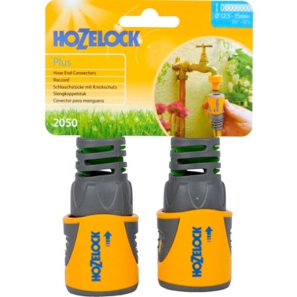 HOZELOCK HOSE END CONNECTOR TWIN PACK