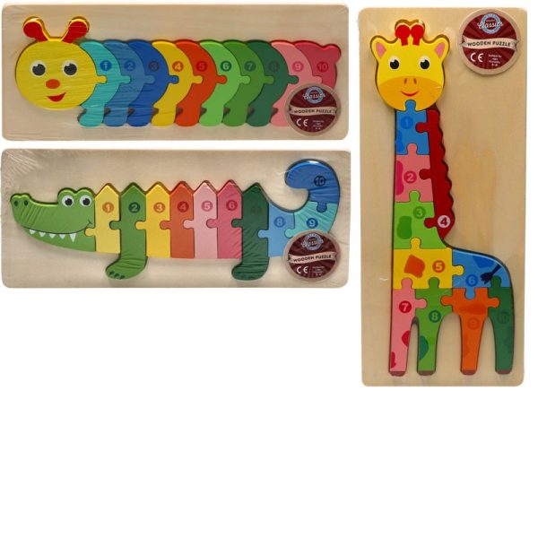 WOODEN ANIMAL PUZZLE