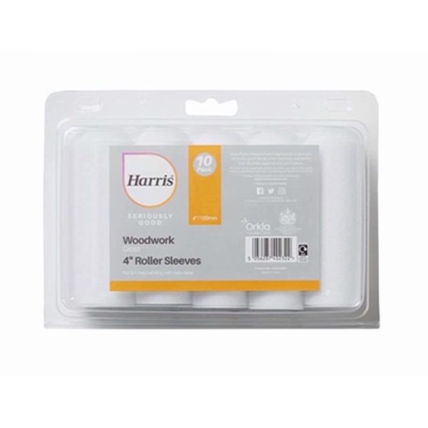 HARRIS ROLLER SLEEVE 4 INCH PACK OF 10