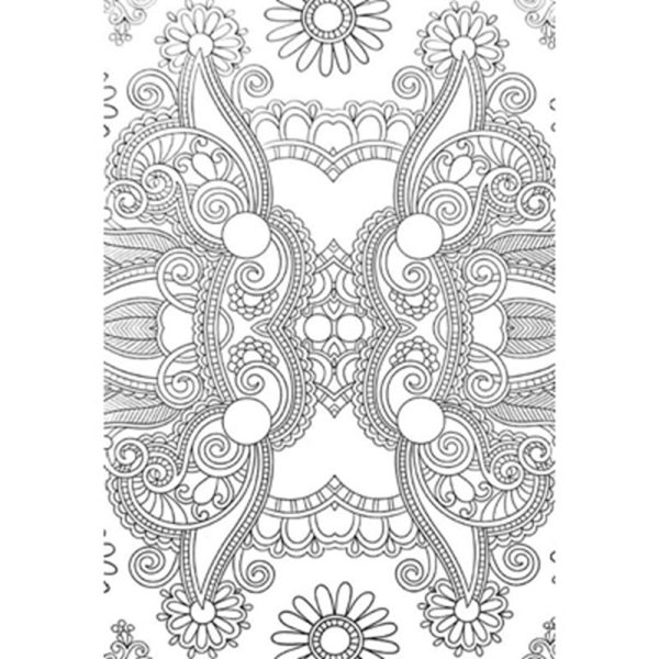 PATTERNS ADVANCED COLOURING BOOK PACK OF 6