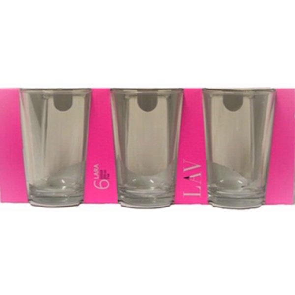 LAV LARA GLASS TUMBLER PACK OF 6