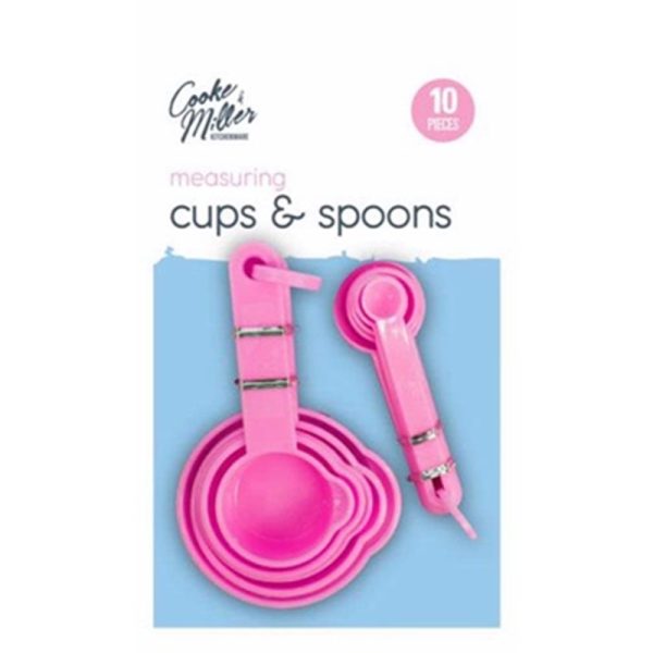 MEASURING CUPS AND SPOON SETS 10PC