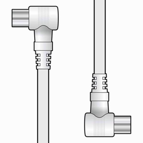 AVSL COAX FLYLEAD M-M RA 2M 112008