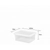WHAM CRYSTAL 17LTR CLEAR BOX & LID