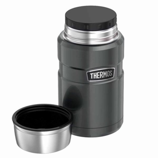 THERMOS KING STAINLESS METAL FOODFLASK 710 (S