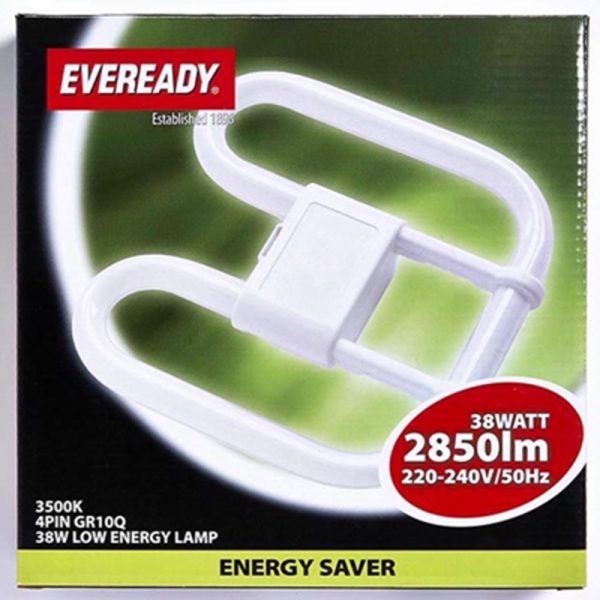 EVEREADY 2D LAMP 4 PIN 38W S714