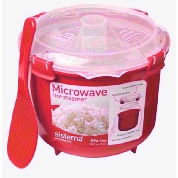 SISTEMA MICROWAVE RICE STEAMER 2.6LTR