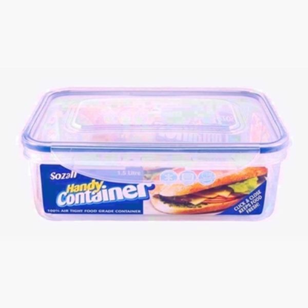 SOZALI AIRTIGHT 1.5LTR FOOD BOX