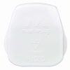MASTERPLUG WHITE 13A PLUG PACK OF 20