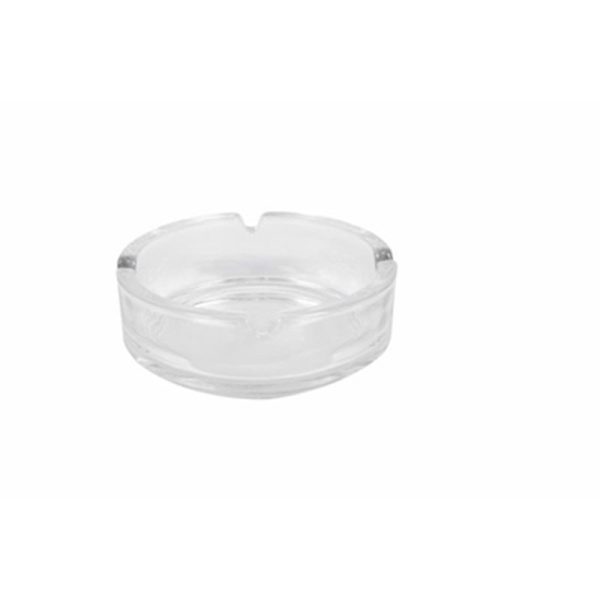 GLASS ASHTRAY 10.5CM