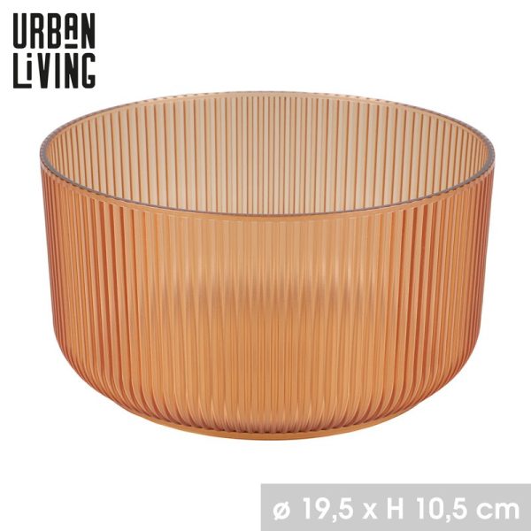 URBAN LIVING SAMBA SALAD BOWL 2.5L ORANGE