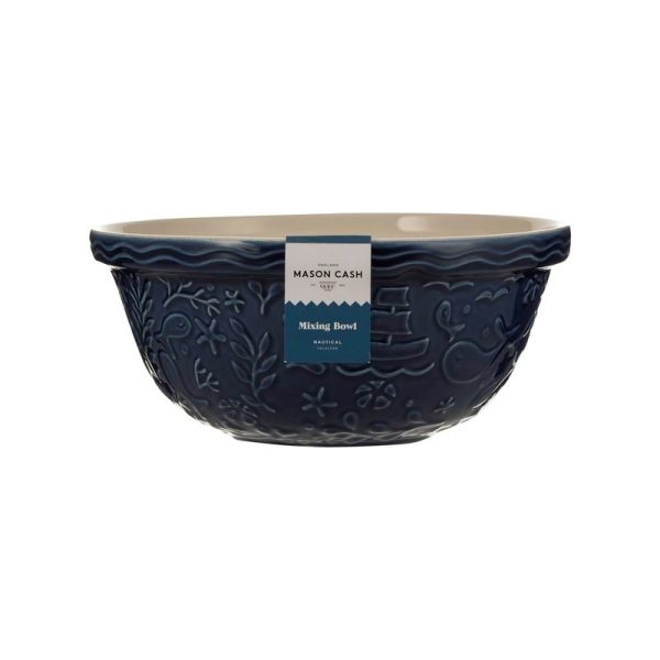 MASON CASH NAUTICAL MIXING BOWL 29CM NAVY (20