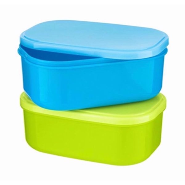 BABY PIPKIN HANDY CONTAINERS 450ML 2PCE