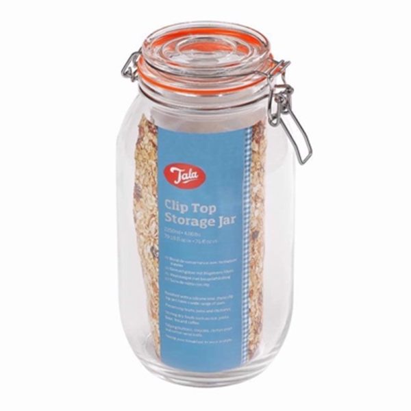 TALA PRESERVE JAR CLIP LID 2250ML