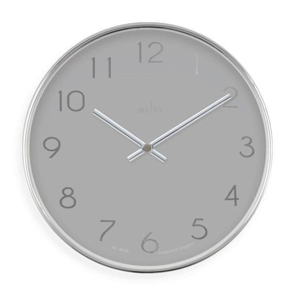 ACCTIM ELMA WALL CLOCK GREY