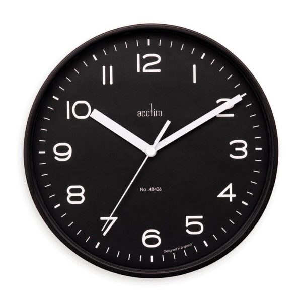 ACCTIM RUNWELL DUSK CLOCK BLACK