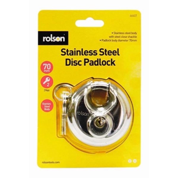 ROLSON DISC PADLOCK 70MM