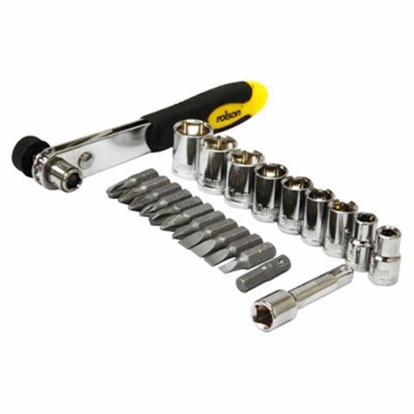 ROLSON SOCKET AND BIT SET 23PCE