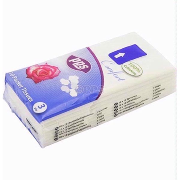 PPS 10 POCKET TISSUES 3PLY