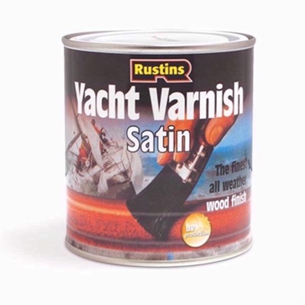 RUSTINS YACHT VARNISH SATIN 1 LTR