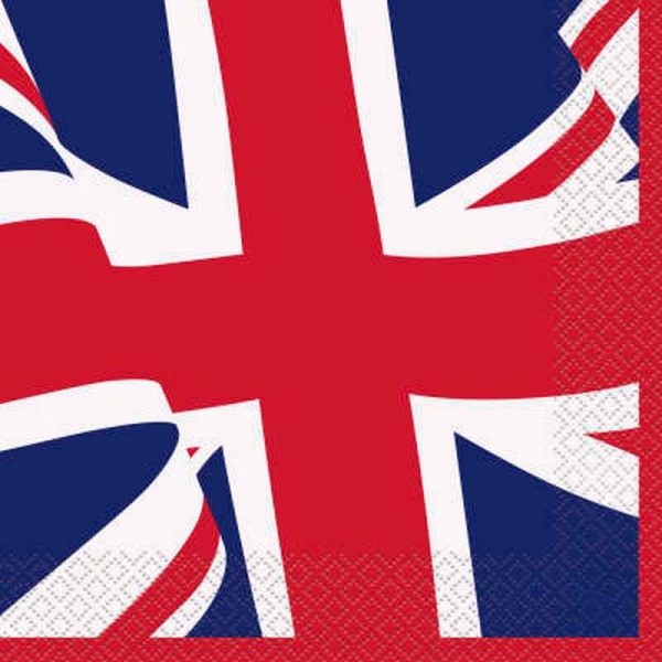 UNION JACK NAPKIN 16