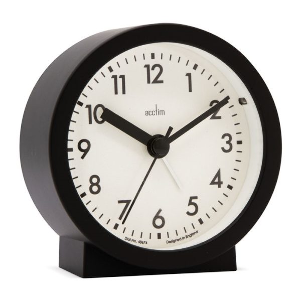 ACCTIM GABY ALARM CLOCK BLACK