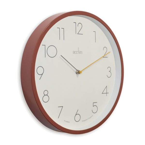 ACCTIM TABY CLOCK SOFT CORAL