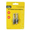 ROLSON WOBBLE SOCKET ADAPTORS 1/4 & 3/8 2PCE