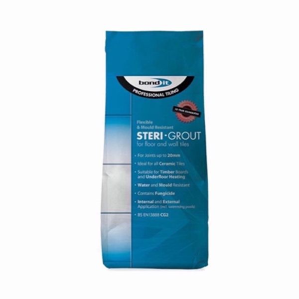 BOND IT STERI GROUT GREY 3KG