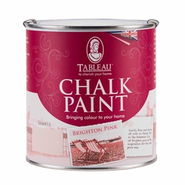 TABLEAU CHALK PAINT BRIGHTON PINK 500ML