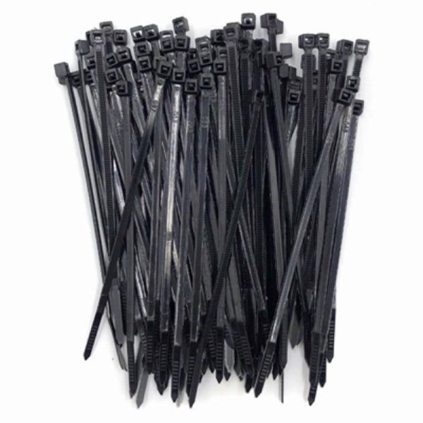 AMTECH CABLE TIES 100X2.5MM BLACK