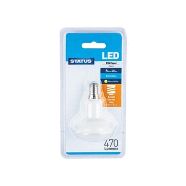 STATUS DIMMABLE LED R50 SPOT SES PEARL D/D