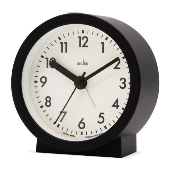 ACCTIM GABY ALARM CLOCK BLACK